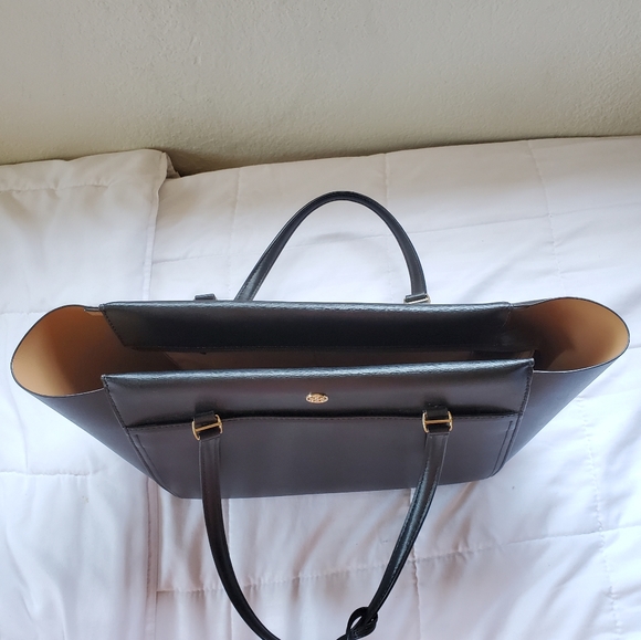 tory burch small Parker leather tote - Picture 9 of 15